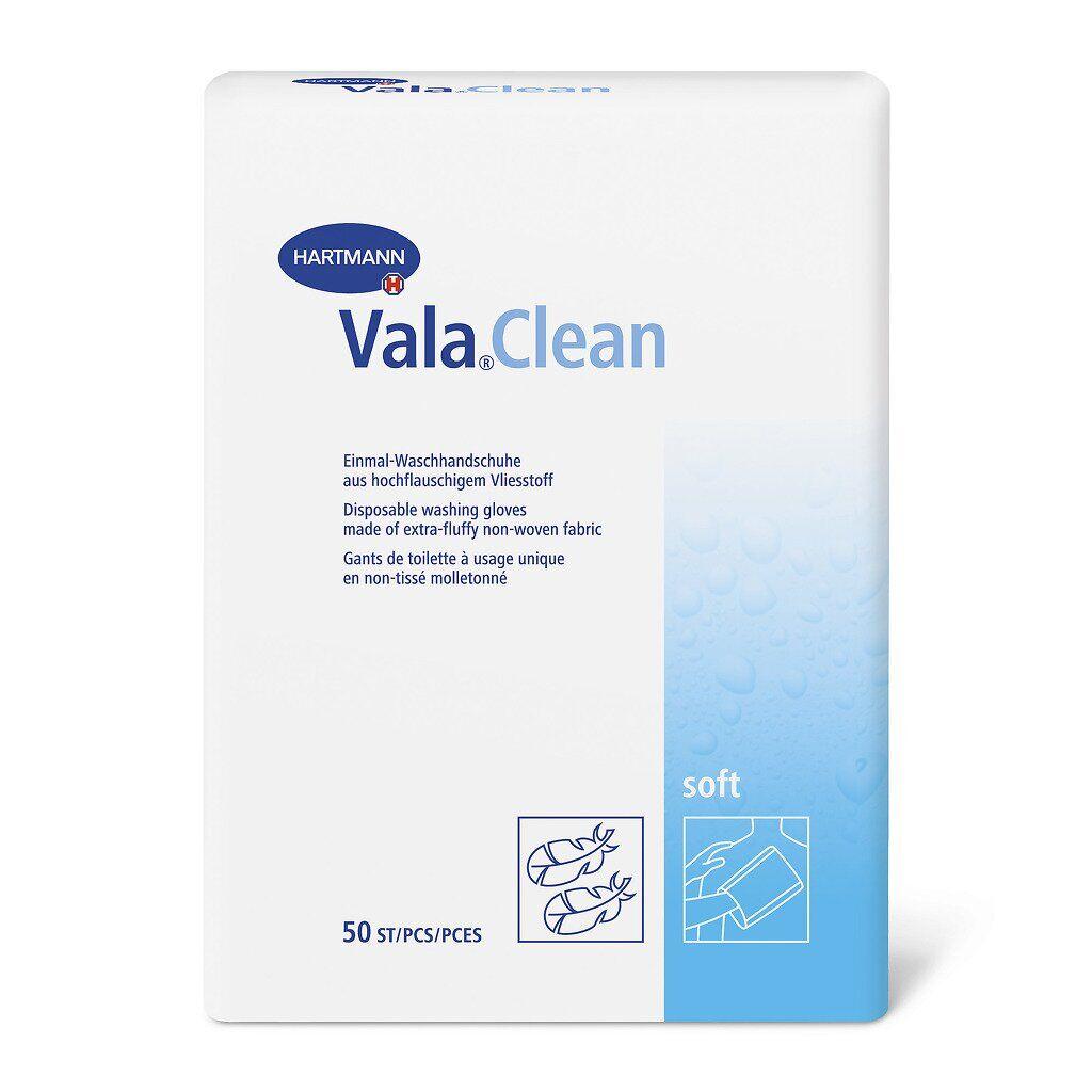 

Одноразовые рукавички для мытья Vala®Clean soft, 50 шт/уп.