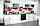 Кухонный фартук Букет розовых Роз (виниловая пленка наклейка скинали ПВХ) цветы Бежевый 600*2500 мм, фото 5