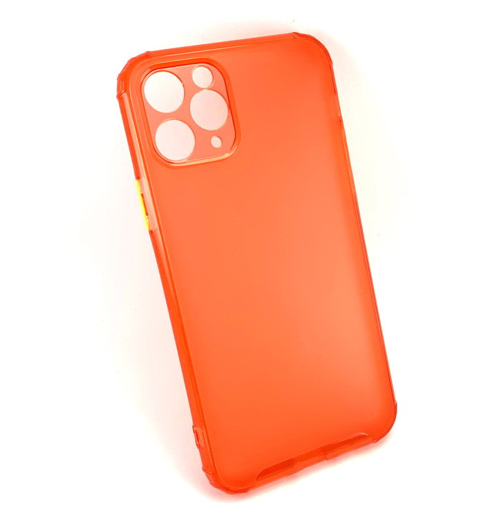 

Чехол на iPhone 11 Pro накладка бампер противоударный Silicone Case красный