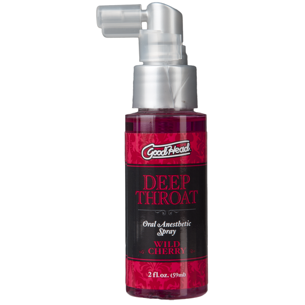 

Спрей для минета Doc Johnson GoodHead DeepThroat Spray – Wild Cherry 59 мл для глубокого минета