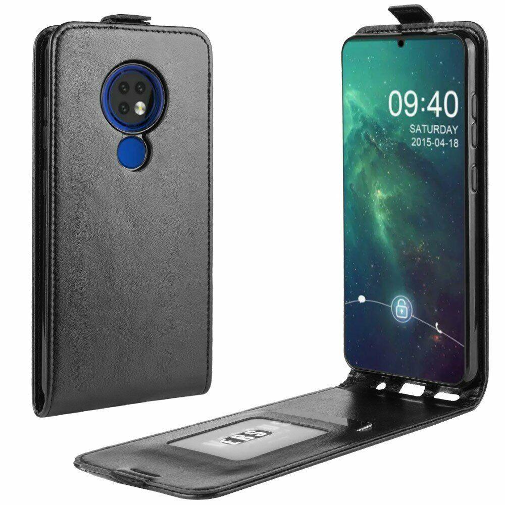 

Чехол Deexe Flip Case для Nokia 6.2 - Black