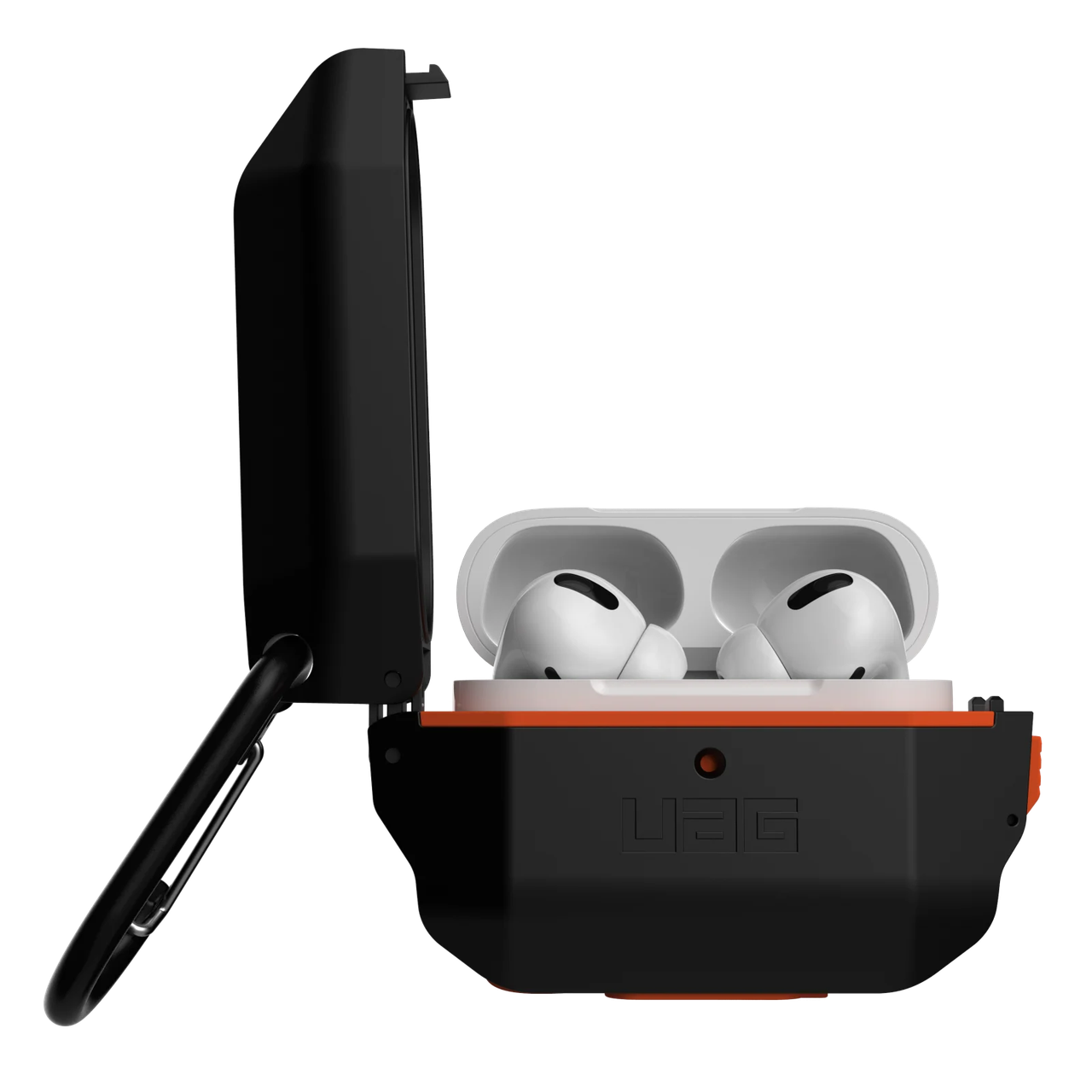 

Защитный чехол URBAN ARMOR GEAR (UAG) Hardcase для Apple AirPods Pro - Black/Orange