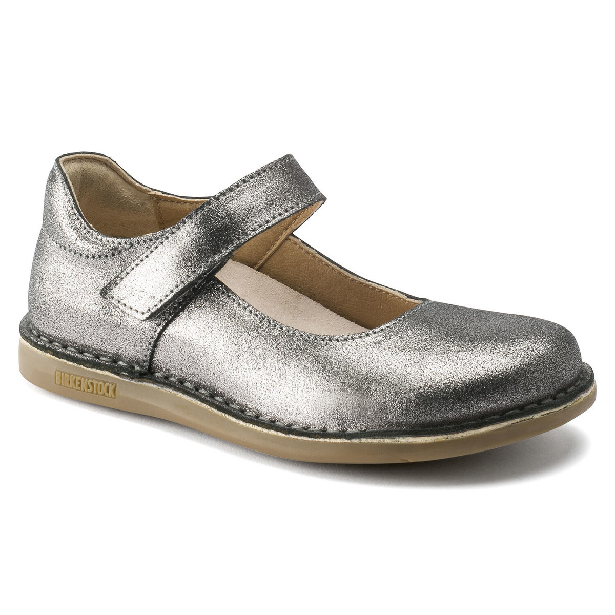 

Полуботинки ортопедические детские Mantova, Birkenstock Серебристый (арт.BRK-1016516S) (33)