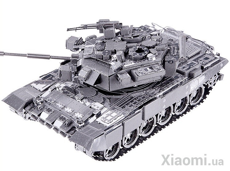 

Коллекционная модель PIECECOOL T-90A TANK SILVER P047-S