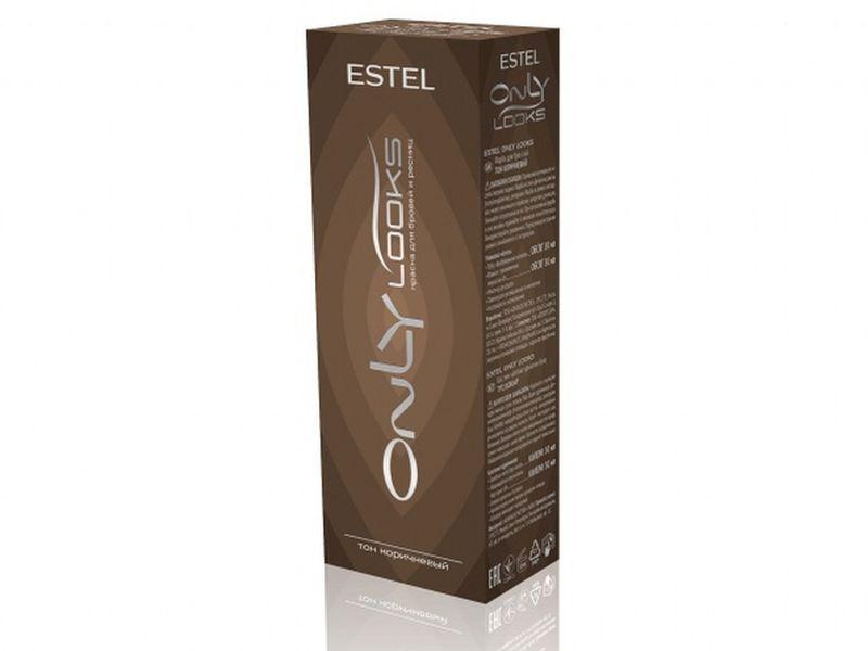 

Estel professional (Эстель) ONLY Looks краска для бровей и ресниц коричневая, 50 мл