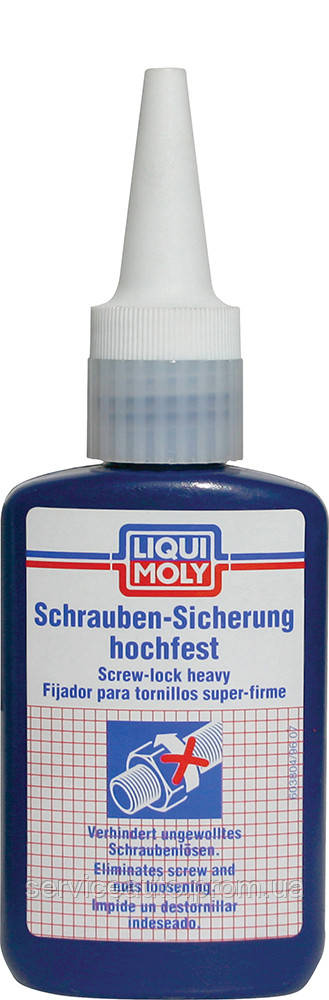 

Средство для фиксации винтов Liqui Moly Schrauben-Sicherung Hochfest 50 г (Lic3804)