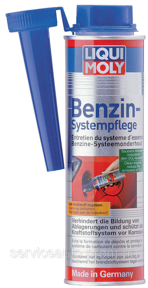 

Присадка к топливу LIQUI MOLY Benzin-System Pflege 0,3л (Lic5108)