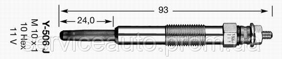 

Cвеча накаливания NGK DP-07 Y-506J/2419