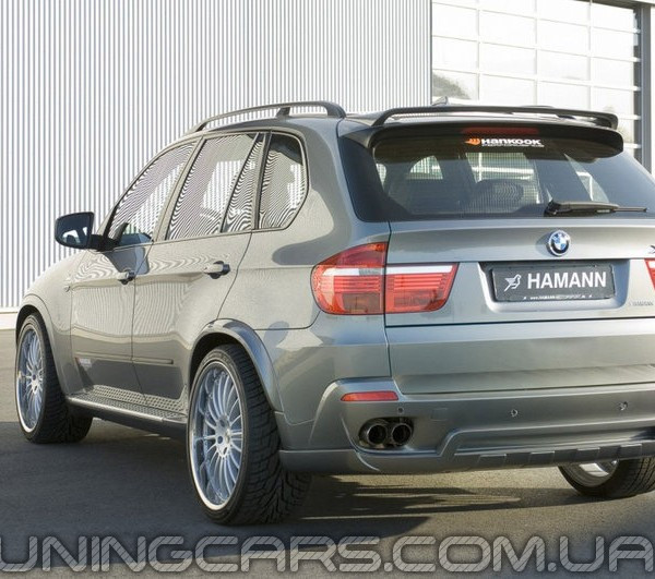 

Накладка на задний бампер Hamann BMW X5 E5, Хаманн 3 БМВ Х5 Е70