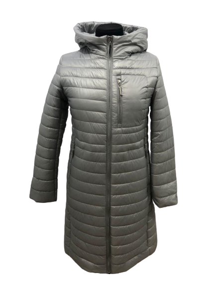 

Пальто женское демисезонное ICE BEAR GWC20702 48 Серое, Светло-серый