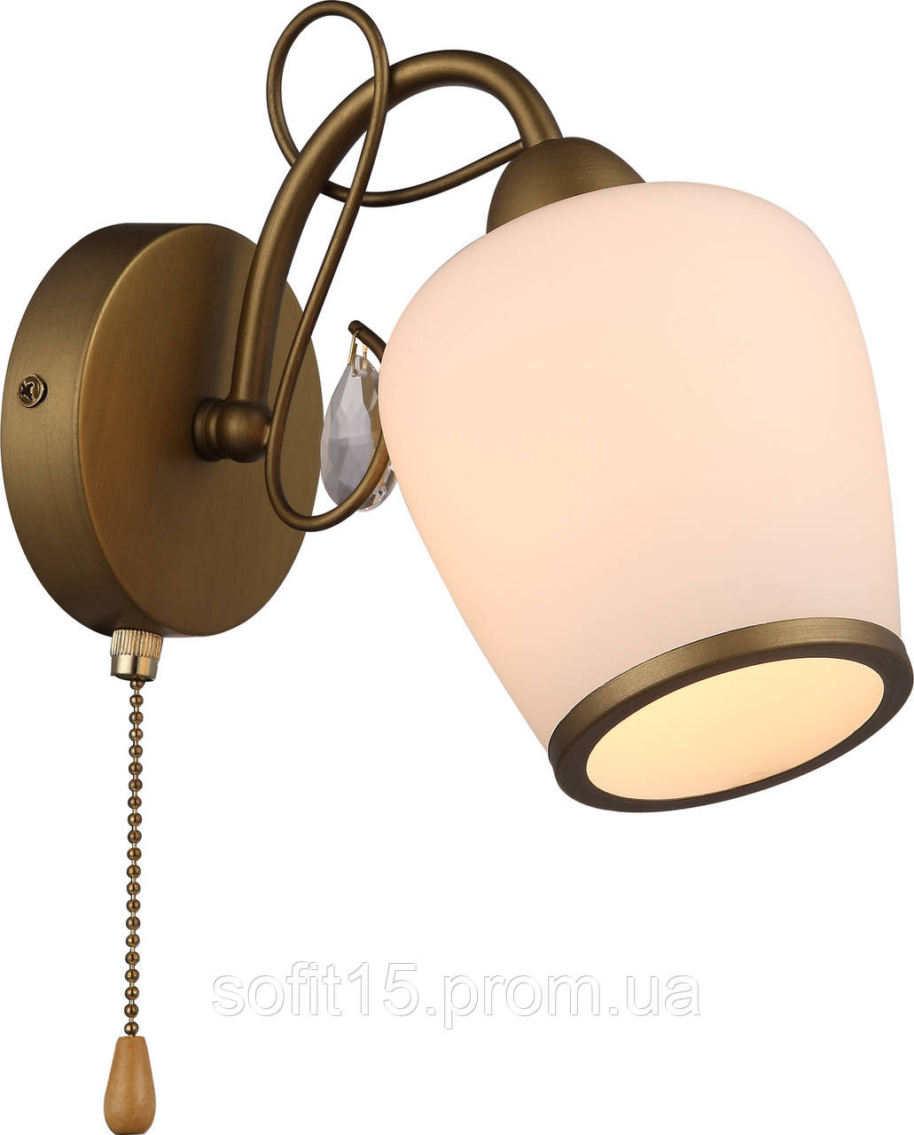 

Бра Altalusse INL-6108W-01 Golden Brass Е14 1х40Вт