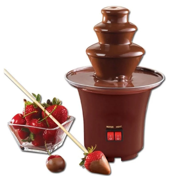 

Мини Шоколадный фонтан MINI CHOCOLATE FONTAINE Лучшая цена!, Коричневый