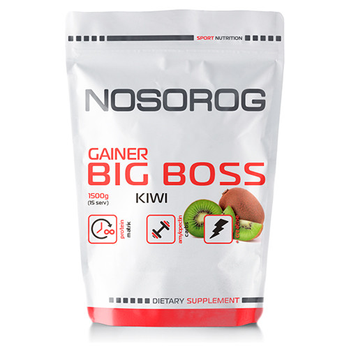 

Nosorog Big Boss Gainer киви, 1500 гр