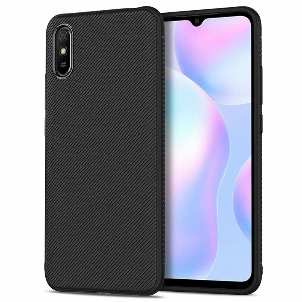 

Защитный чехол UniCase Twill Soft для Xiaomi Redmi 9A - Black