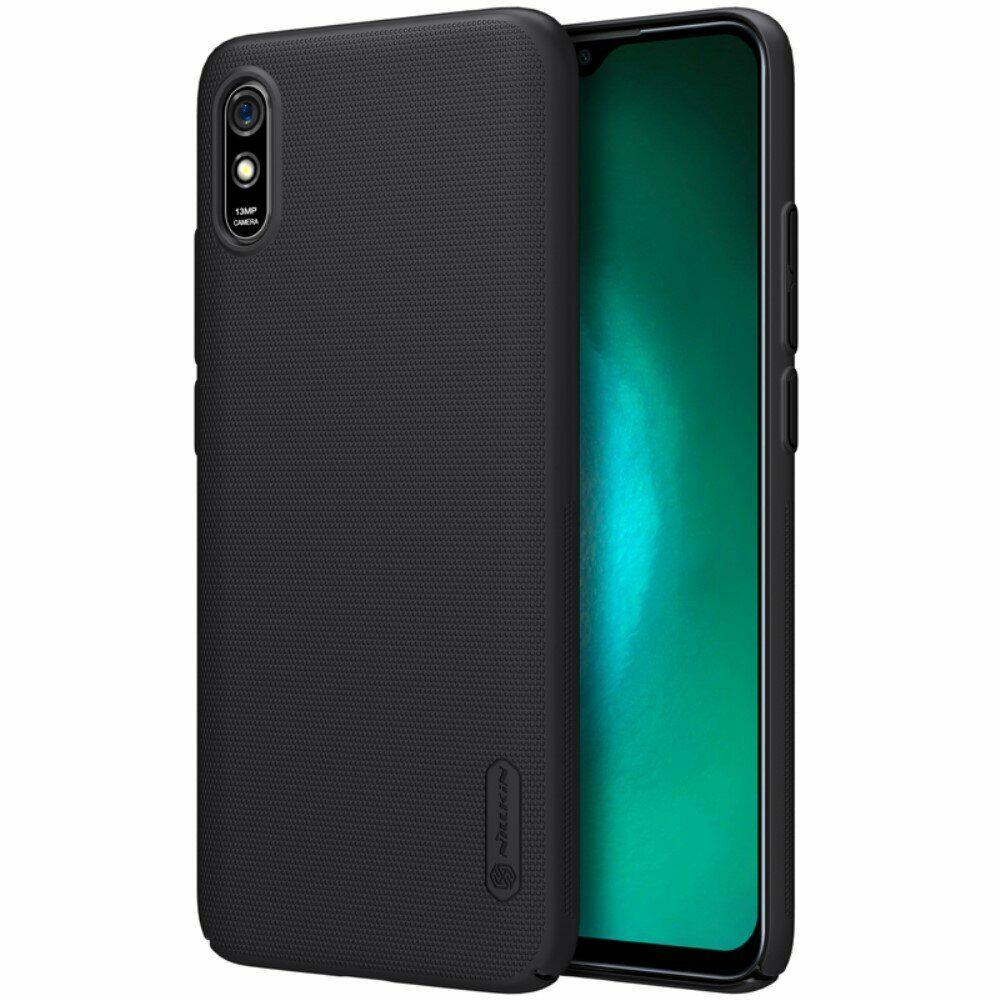 

Пластиковый чехол NILLKIN Frosted Shield для Xiaomi Redmi 9A - Black