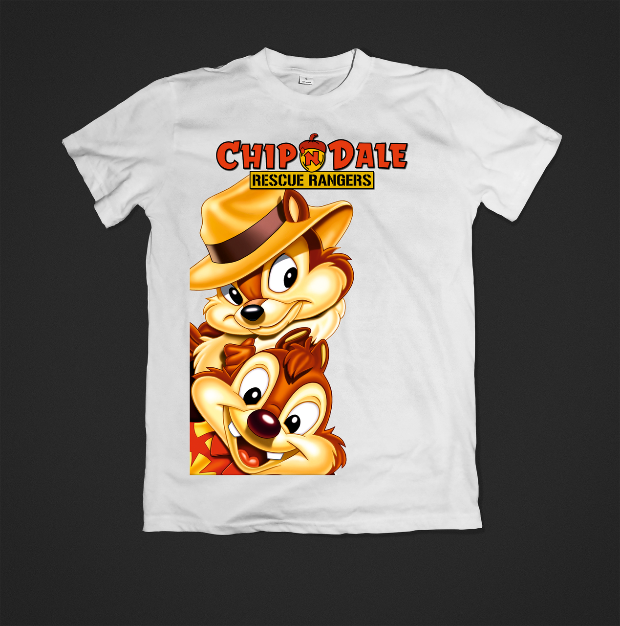 

Футболка YOUstyle женская chip n dale 0497 XS White, Белый