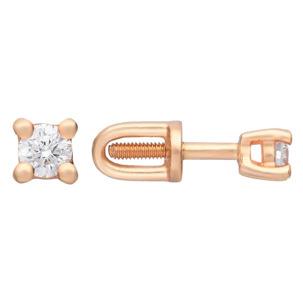 

Золотые серьги DreamJewelry с натуральными бриллиантом 0.22ct (60001148)