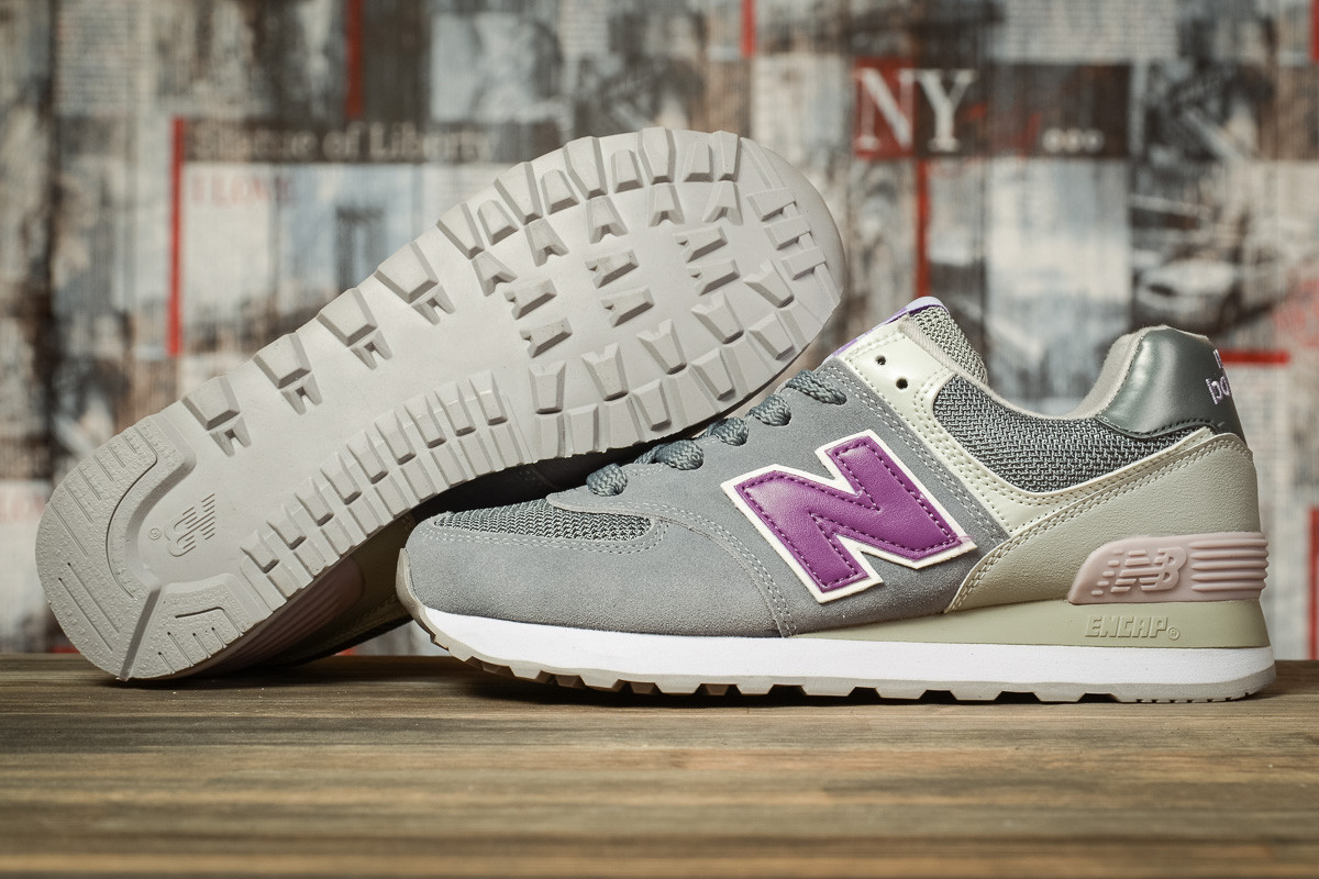 

Кроссовки женские 16822, New Balance 574, темно-серые, [ 38 ] р. 38-24,0см., Темно-серый