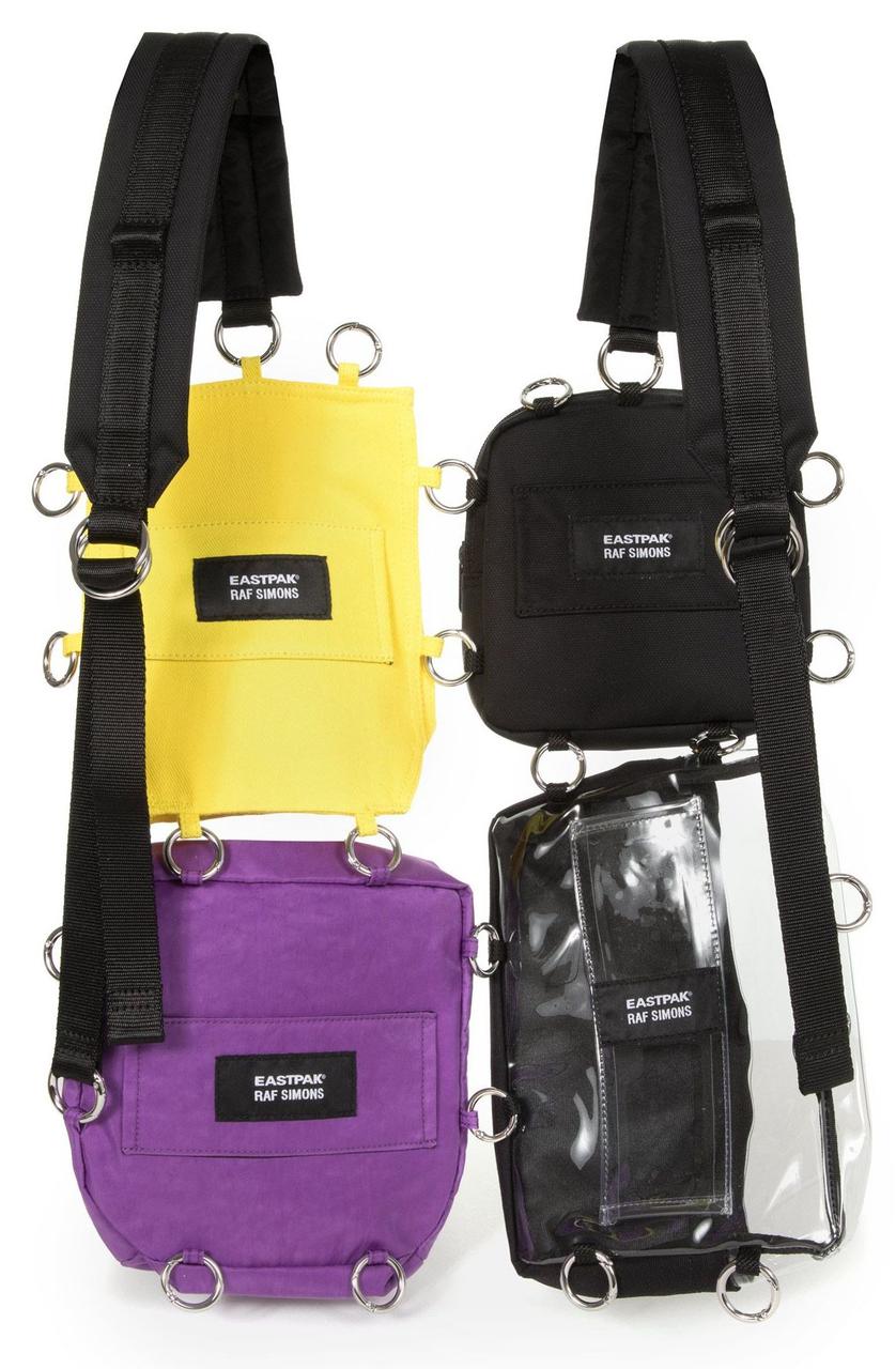 

Рюкзак для города Eastpak Raf Simons Pocketbag Loop Quote, разноцветный 6л