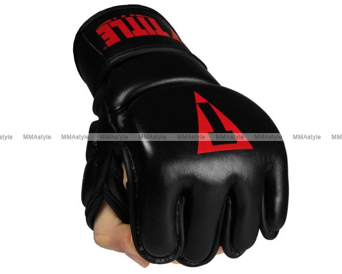 

Перчатки Title MMA Pro Training Gloves Black Black, Черный