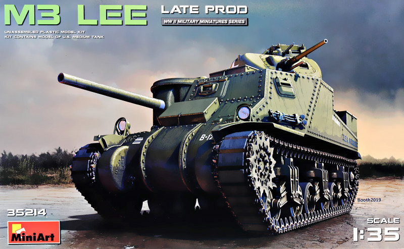 

Американский средний танк M3 Lee (позднего выпуска)