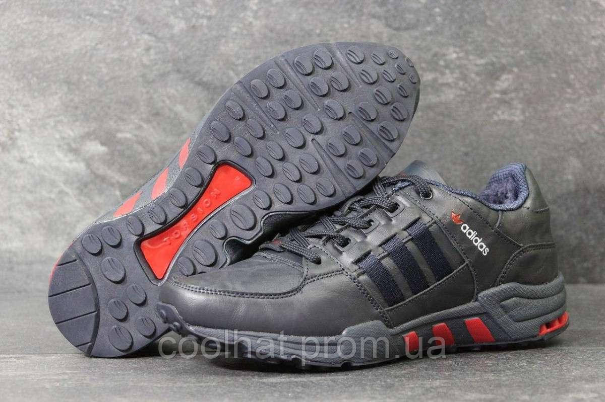 

Кроссовки мужские Adidas Equipment темно сині з червоним ( шкіра ) , верх: кожа, ( ! Наличие►: 44 45 ◄)