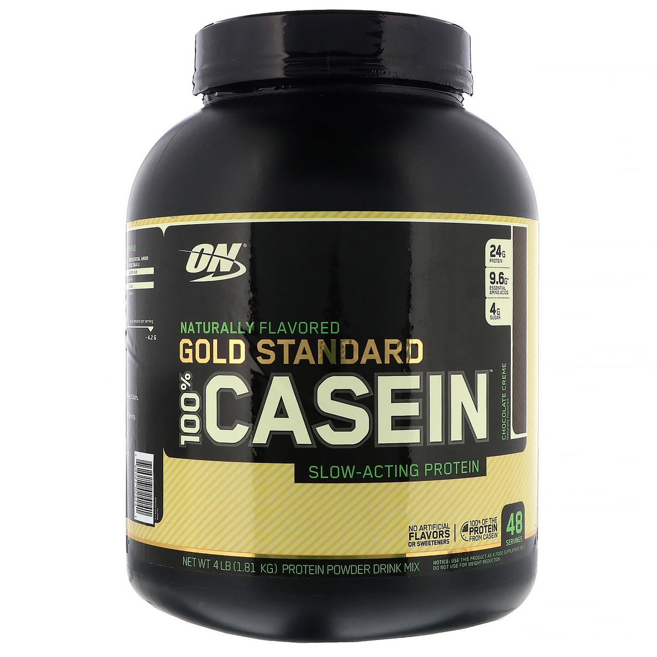 Казеїн Gold Standard 100% Casein Optimum Nutrition 1.8 кг