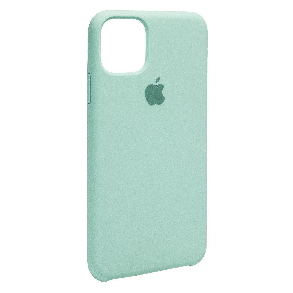 

Силиконовый Чехол Накладка Original Silicone Case High Copy — iPhone 11 Pro Max — Sea Blue (21, Голубой