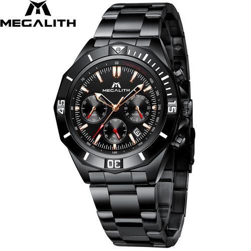 

Часы мужские наручные Megalith 8206M All Black ( ABR-1088-0075)