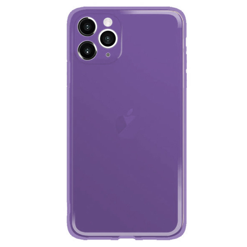 

Матовый полупрозрачный TPU чехол с защитой камеры для Apple iPhone 11 Pro (5.8") Сиреневый / Lilac