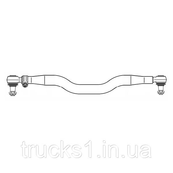 

Тяга рулевая поперечная L=1588 мм MAN F90/F2000/E2000/L2000/M2000/TGA/TGM/TGS (4x4, 6x6, 8x8) 4134.00.00 (FAD)