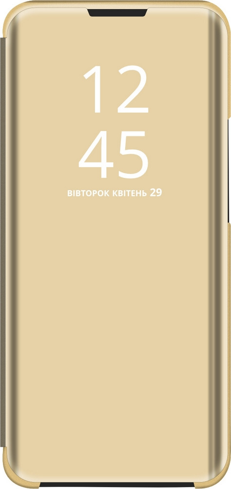 

Зеркальный Чехол Samsung Galaxy M31 M315 Mirror View Золотой
