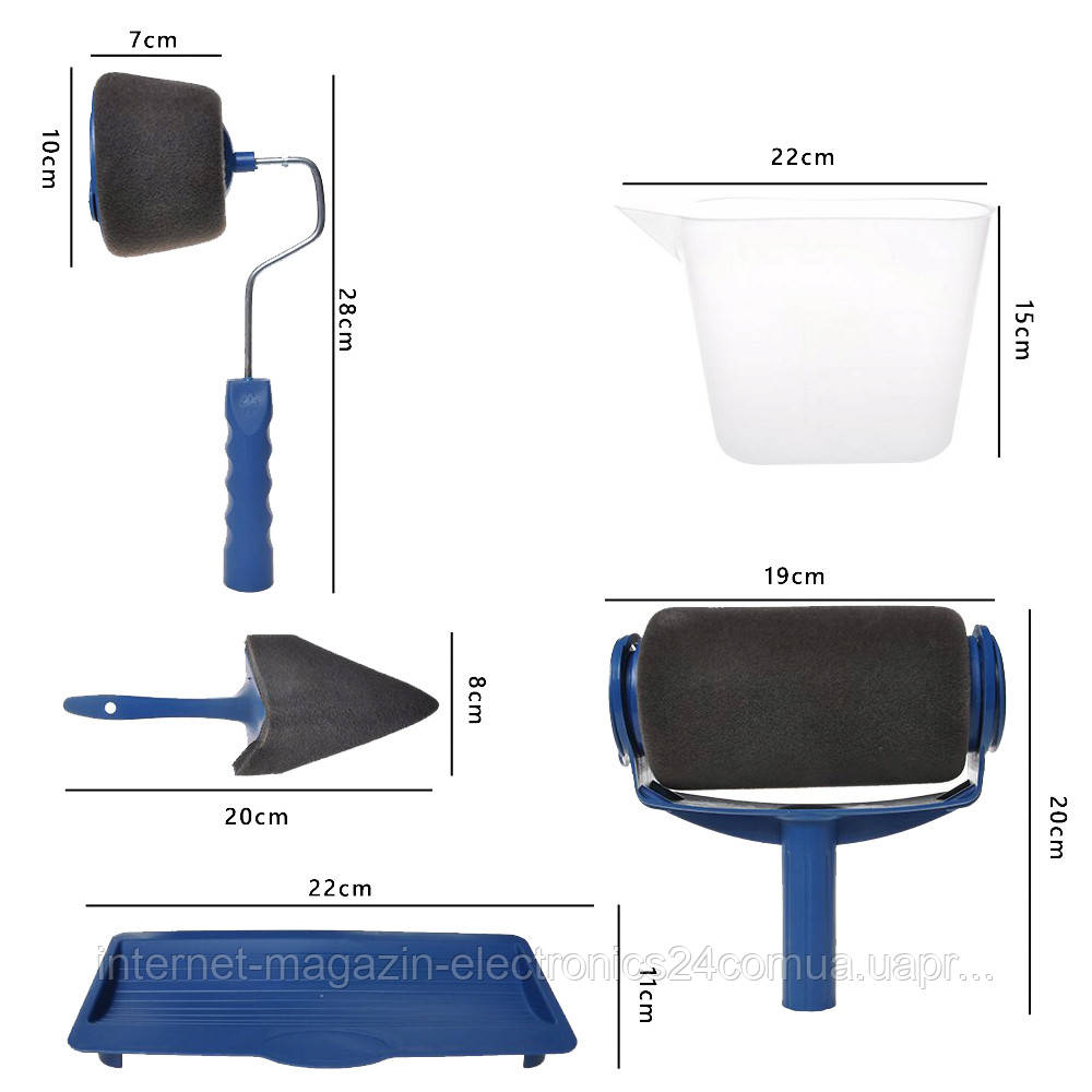 

Комплект малярных валиков для покраски Paint Roller