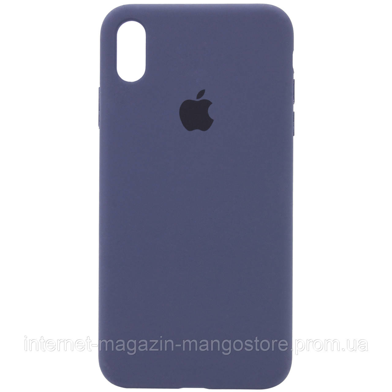 

Чехол Silicone Case Full Protective (AA) для Apple iPhone XS Max (6.5"), Темный синий / midnight blue