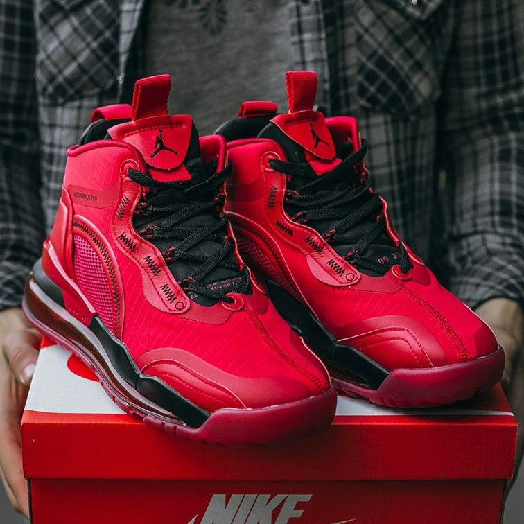 

Мужские кроссовки Nike Air Jordan Air Space 720 All Red 1в1 как Оригинал! ТОП (ААА+) 42