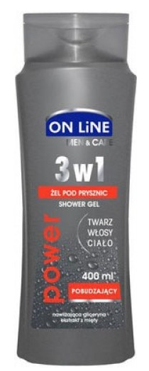 

Гель для душа 3в1 On Line Men Power 400 мл
