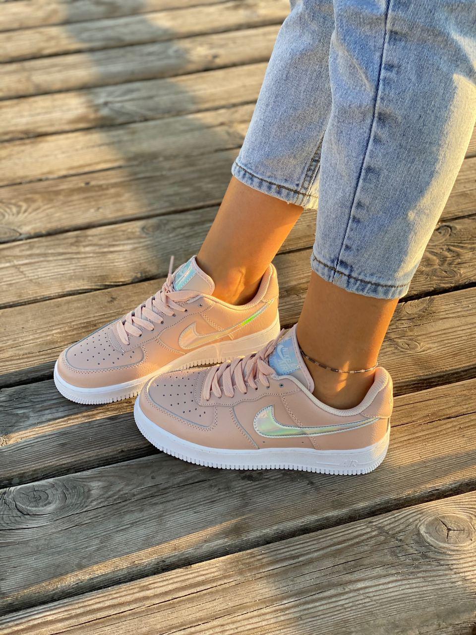 

Женские кроссовки Nike Air Force 1 Low Pink / Найк Аир Форс 1 Розовые 40, Розовый