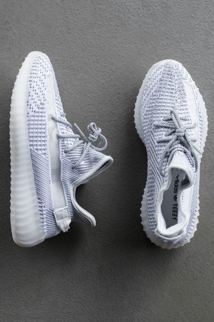 

Мужские кроссовки Adidas Yeezy Boost 350 v2 Static Non-Reflective / Адидас Изи Буст 350 в2 Серые, Серый