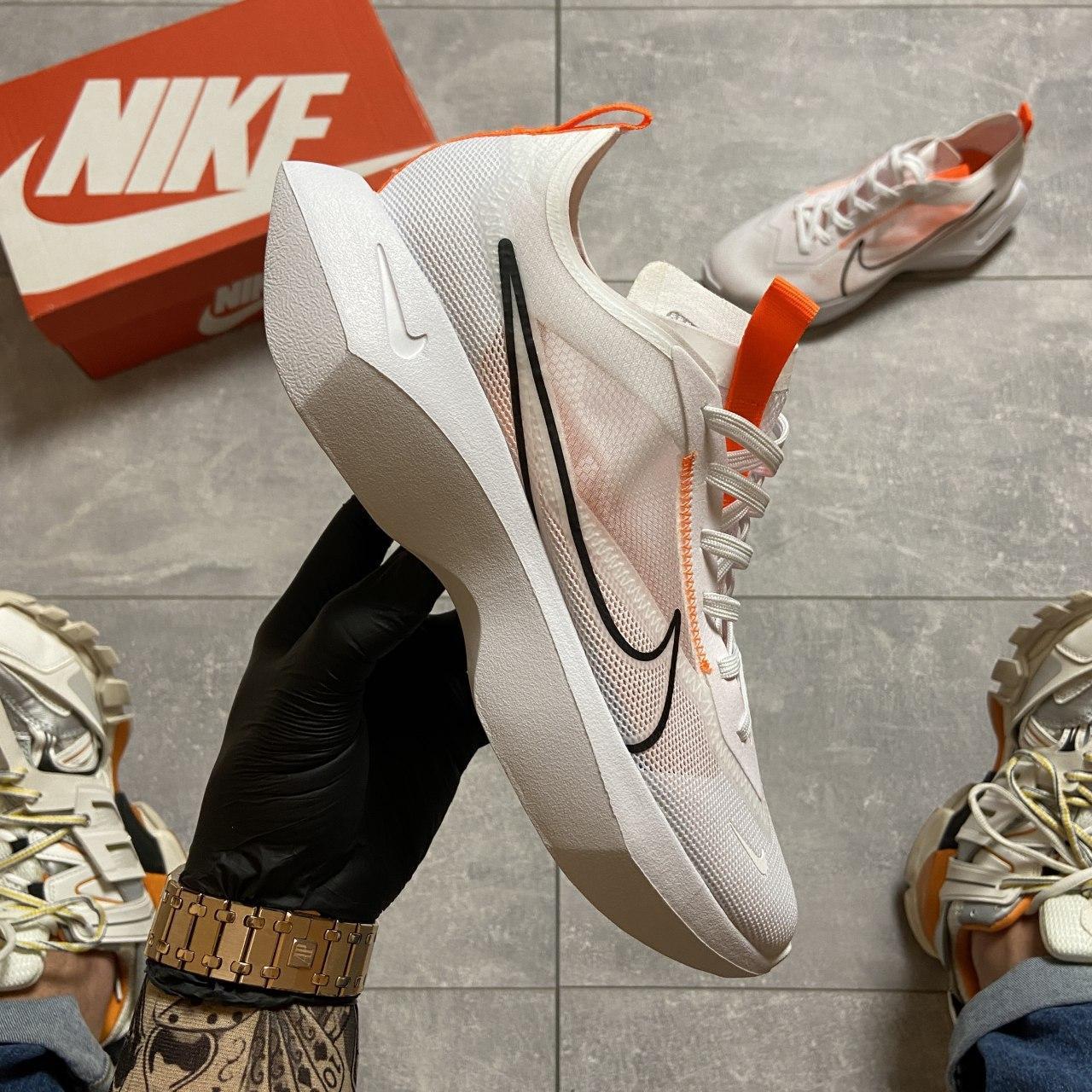 

Женские кроссовки Nike Vista Lite White Orange / Найк Виста Лайт Белые Оранжевые, Белый