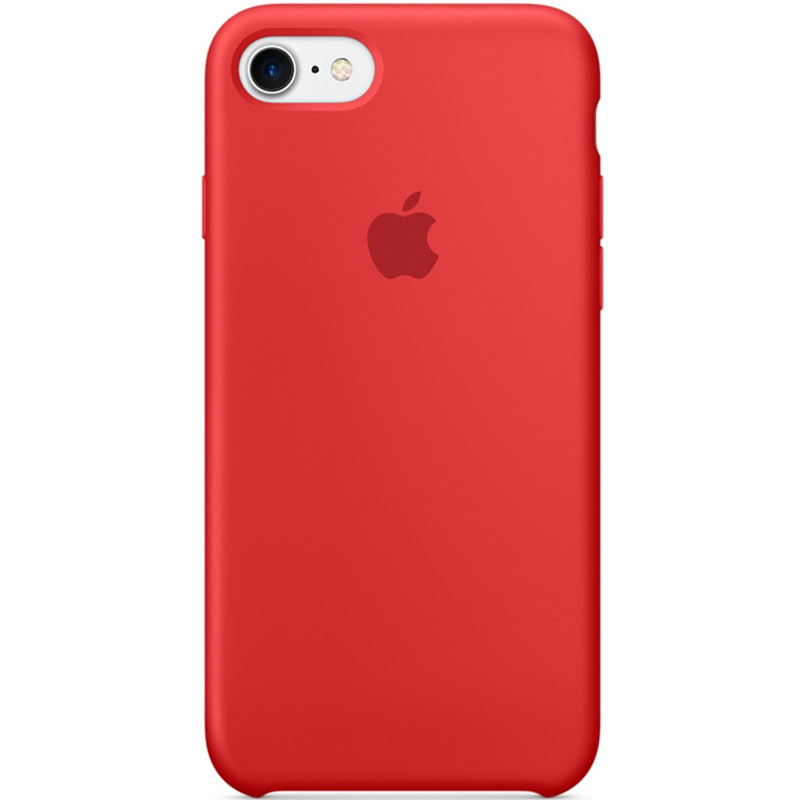 

Чехол Silicone Case Full Protective (AA) для Apple iPhone SE (2020) Красный / Red