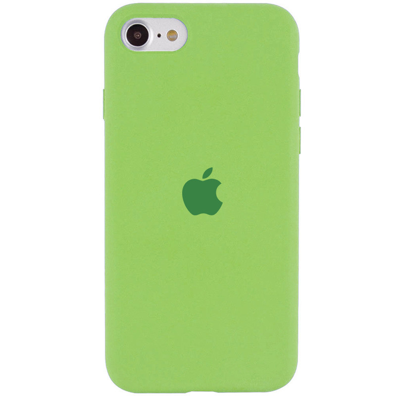 

Чехол Silicone Case Full Protective (AA) для Apple iPhone SE (2020) Мятный / Mint