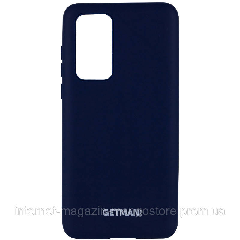 

Чехол Silicone Cover GETMAN for Magnet для Huawei P40, Синий / gray cobalt