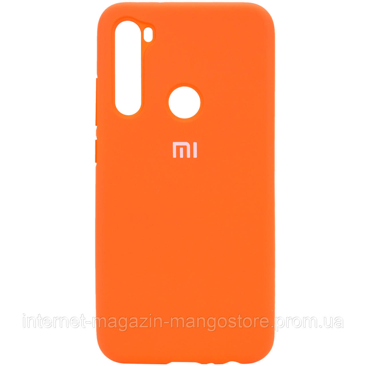 

Чехол Silicone Cover Full Protective (AA) для Xiaomi Redmi Note 8, Оранжевый / orange