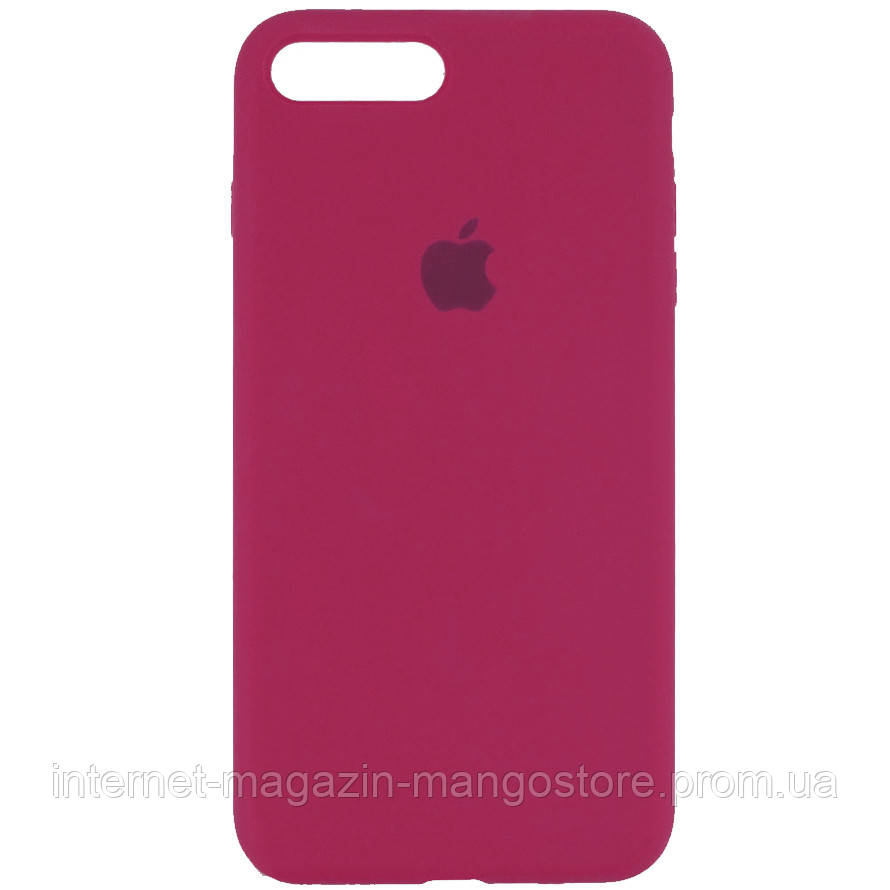 

Чехол Silicone Case Full Protective (AA) для Apple iPhone 7 plus / 8 plus (5.5"), Красный / rose red