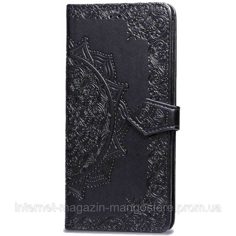 

Кожаный чехол (книжка) Art Case с визитницей для Samsung Galaxy M10, Черный