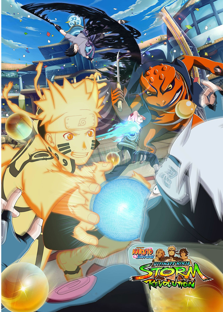 

Картина GeekLand Naruto Наруто битва 40x60 NU 09.034