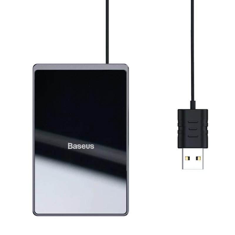 

Беспроводное ЗУ Baseus Card Ultra Thin Wireless Charger (WX01B-01) Black, Черный