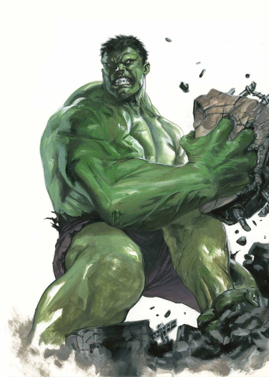 

Картина GeekLand Hulk Халк минимализм 40х60см HK.09.067