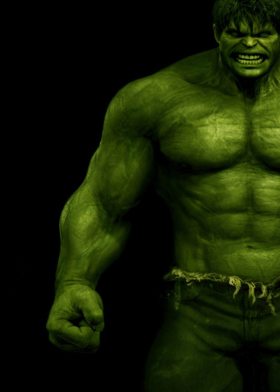 

Картина GeekLand Hulk Халк фан арт 40х60см HK.09.056