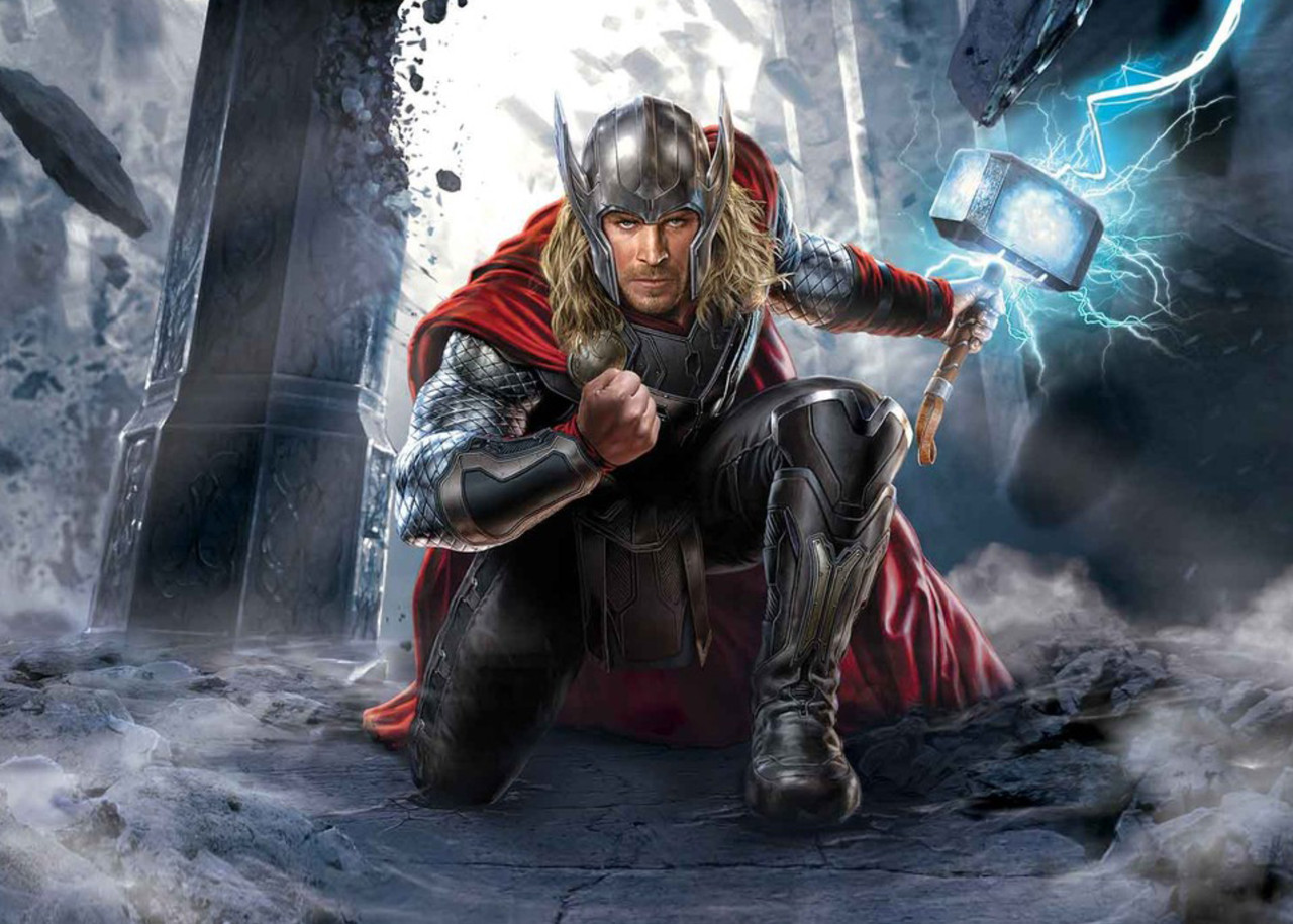 

Картина GeekLand Thor Тор персонаж из фильма 60х40см TR.09.006